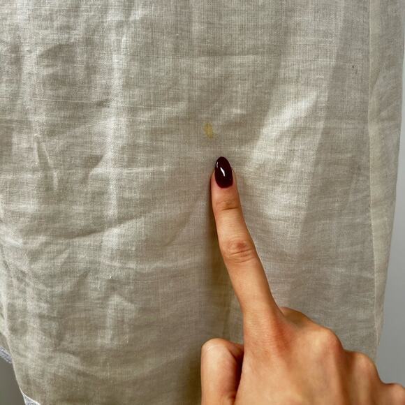 Betsy Johnson Vintage Cottagecore Butter Yellow Mini Dress Lace Details Size 8 - Picture 7 of 12